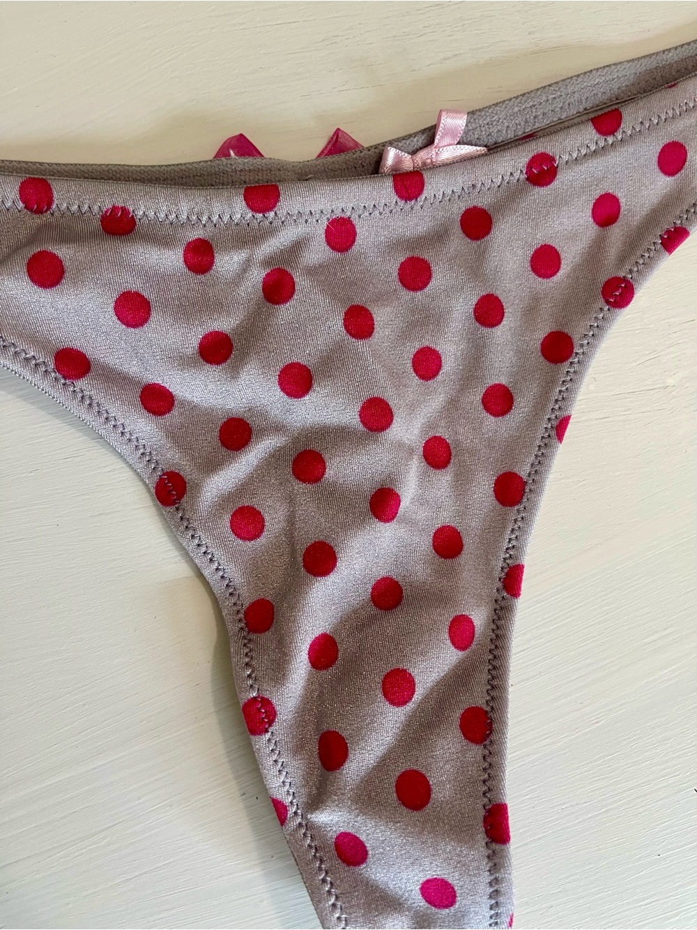 VS Polka Dot Bikini Panty - Sexy Little Things Collection XS - Picture 4 of 8